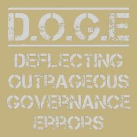Funny Doge. Deflecting Outrageous Governance Errors Performance Shirt