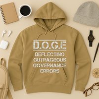 Funny Doge. Deflecting Outrageous Governance Errors Hoodie