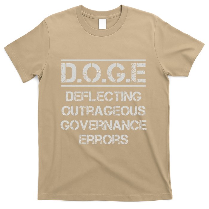 Funny Doge. Deflecting Outrageous Governance Errors T-Shirt
