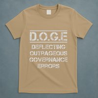 Funny Doge. Deflecting Outrageous Governance Errors T-Shirt