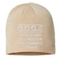 Funny Doge. Deflecting Outrageous Governance Errors Sustainable Beanie