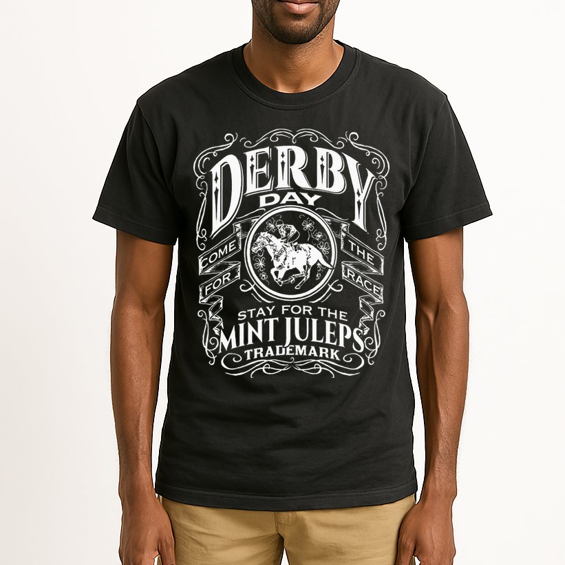 Funny Derby Day and mint juleps Kentucky horse racing Tall T-Shirt