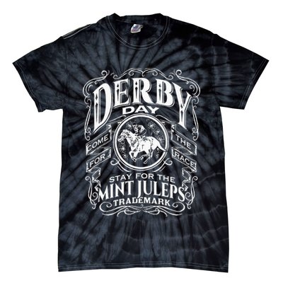 Funny Derby Day and mint juleps Kentucky horse racing Tie-Dye T-Shirt