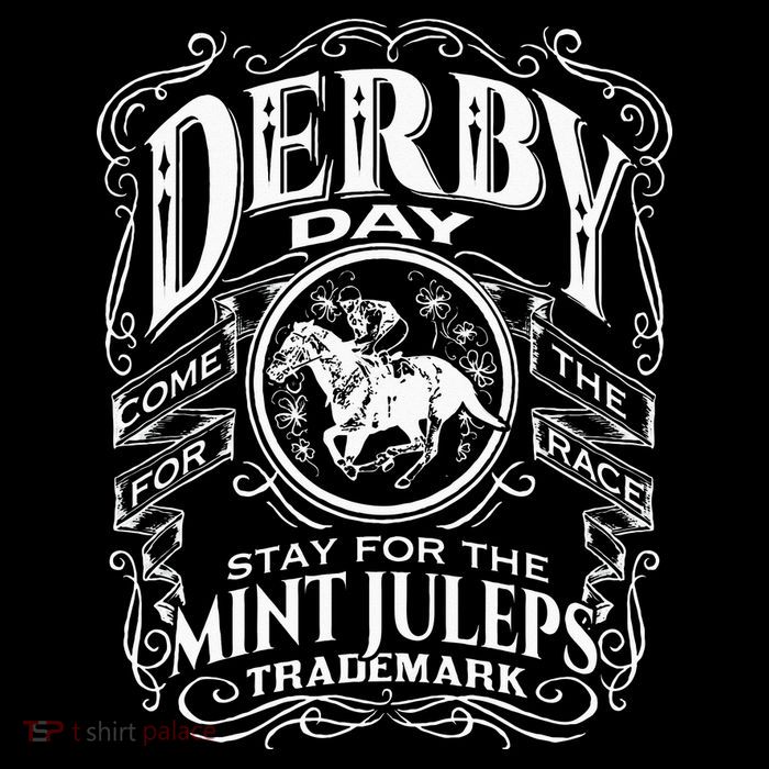 Funny Derby Day and mint juleps Kentucky horse racing Kids T-Shirt