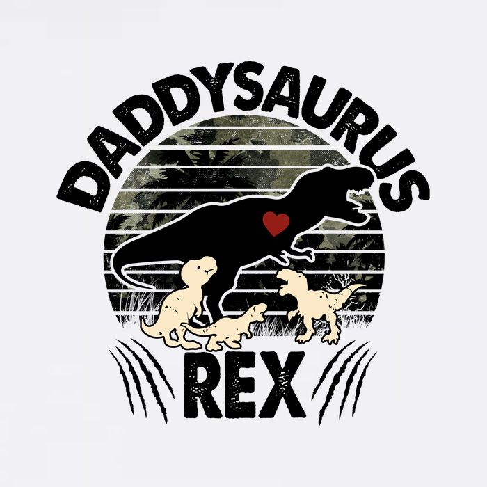 Father's Day Daddysaurus Rex Funny Dinosaur Gift For Father Cool Comfort Performance Bucket Hat