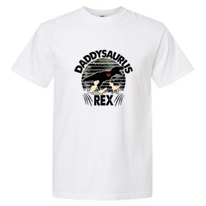 Father's Day Daddysaurus Rex Funny Dinosaur Gift For Father Garment-Dyed Heavyweight T-Shirt