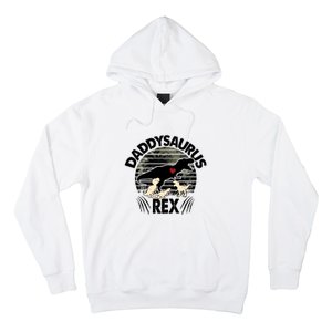 Father's Day Daddysaurus Rex Funny Dinosaur Gift For Father Hoodie