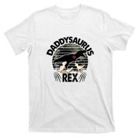 Father's Day Daddysaurus Rex Funny Dinosaur Gift For Father T-Shirt