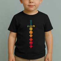Funny D.20 Dungeons Dice Sword Vintage Toddler T-Shirt