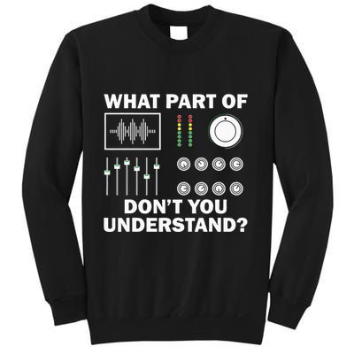 Funny Dj Design Sound Engineer Disc Jockey Sweatshirt