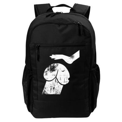 Funny Dog Dirty Mind Retro Vintage Humor Gift Daily Commute Backpack