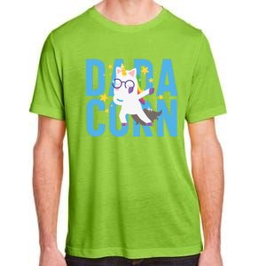 Father's Day Dadacorn Unicorn Fatherhood Gift Adult ChromaSoft Performance T-Shirt