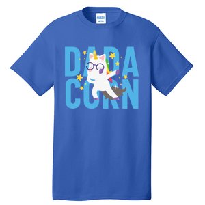 Father's Day Dadacorn Unicorn Fatherhood Gift Tall T-Shirt