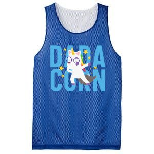 Father's Day Dadacorn Unicorn Fatherhood Gift Mesh Reversible Basketball Jersey Tank