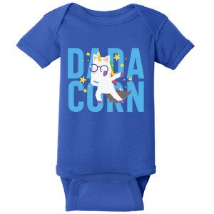 Father's Day Dadacorn Unicorn Fatherhood Gift Baby Bodysuit