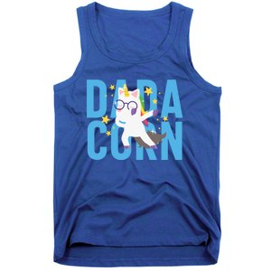 Father's Day Dadacorn Unicorn Fatherhood Gift Tank Top