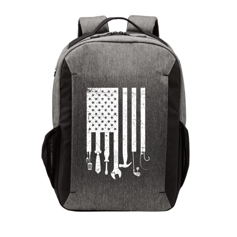 Father's Day Dad Tools USA American Flag Vector Backpack