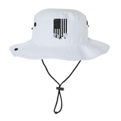 Father's Day Dad Tools USA American Flag Legacy Cool Fit Booney Bucket Hat