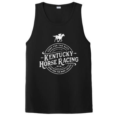 Funny Derby Day Kentucky Horse Racing And Mint Juleps Gift PosiCharge Competitor Tank