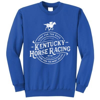 Funny Derby Day Kentucky Horse Racing And Mint Juleps Gift Sweatshirt