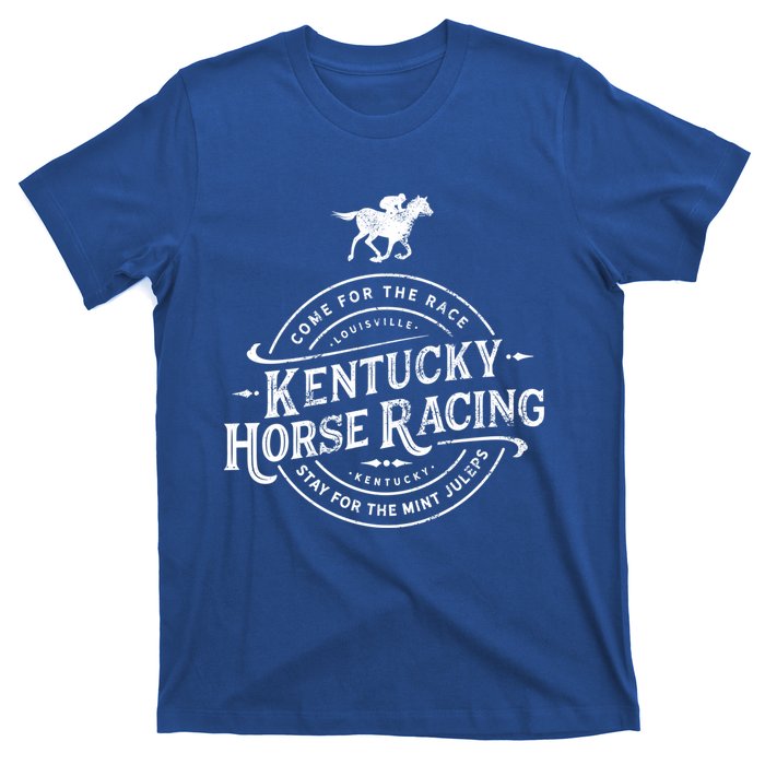 Funny Derby Day Kentucky Horse Racing And Mint Juleps Gift T-Shirt