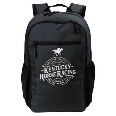 Funny Derby Day Kentucky Horse Racing And Mint Juleps Gift Daily Commute Backpack