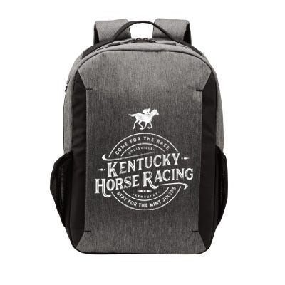 Funny Derby Day Kentucky Horse Racing And Mint Juleps Gift Vector Backpack