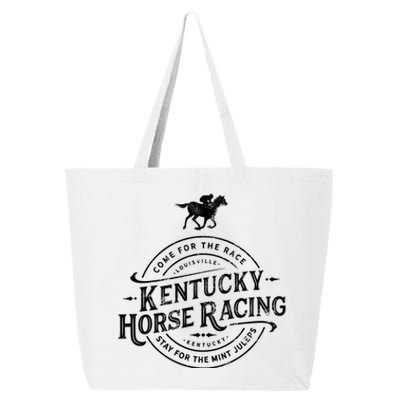 Funny Derby Day Kentucky Horse Racing And Mint Juleps Gift 25L Jumbo Tote