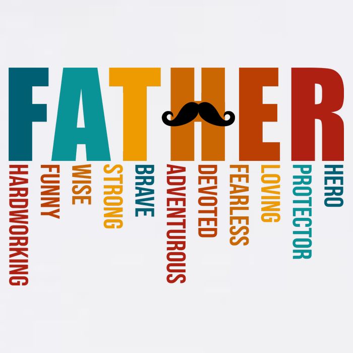 Funny Dad Definition Fathers Day Mustache Cooling Performance Crew T-Shirt