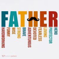 Funny Dad Definition Fathers Day Mustache Womens T-Shirt