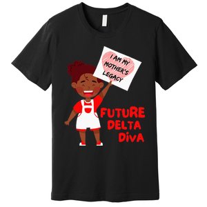 Future Delta Diva Black Sorority 1913 Premium T-Shirt