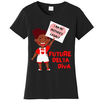 Future Delta Diva Black Sorority 1913 Women's T-Shirt