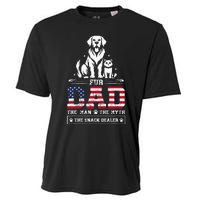 Fur Dad Dog Cat Dog Fathers Day Cooling Performance Crew T-Shirt