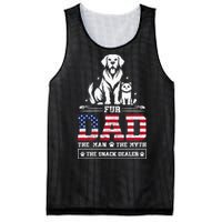 Fur Dad Dog Cat Dog Fathers Day Mesh Reversible Basketball Jersey Tank