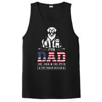 Fur Dad Dog Cat Dog Fathers Day PosiCharge Competitor Tank