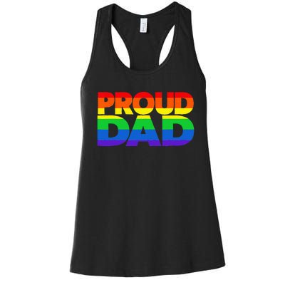 Fur Dad Dog Cat Dog Fathers Day Women's Racerback Tank