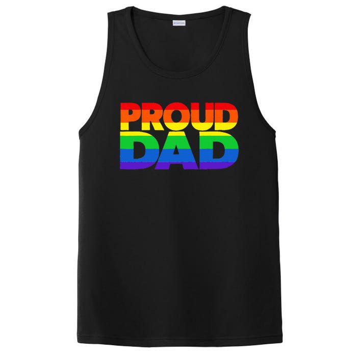 Fur Dad Dog Cat Dog Fathers Day PosiCharge Competitor Tank