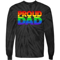 Fur Dad Dog Cat Dog Fathers Day Tie-Dye Long Sleeve Shirt