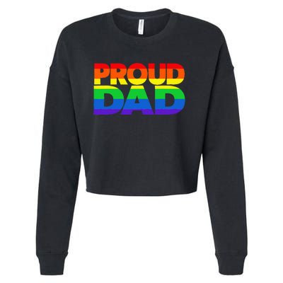 Fur Dad Dog Cat Dog Fathers Day Cropped Pullover Crew