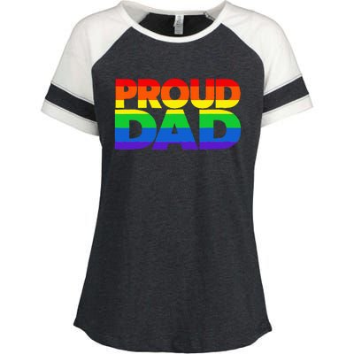 Fur Dad Dog Cat Dog Fathers Day Enza Ladies Jersey Colorblock Tee