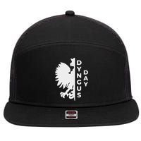Funny Dyngus Day S Polska Eagle Polish Smigus Dyngus 7 Panel Mesh Trucker Snapback Hat