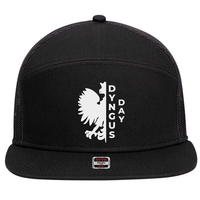 Funny Dyngus Day S Polska Eagle Polish Smigus Dyngus 7 Panel Mesh Trucker Snapback Hat