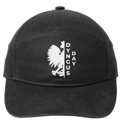 Funny Dyngus Day S Polska Eagle Polish Smigus Dyngus 7-Panel Snapback Hat
