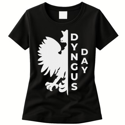 Funny Dyngus Day S Polska Eagle Polish Smigus Dyngus Womens T-Shirt
