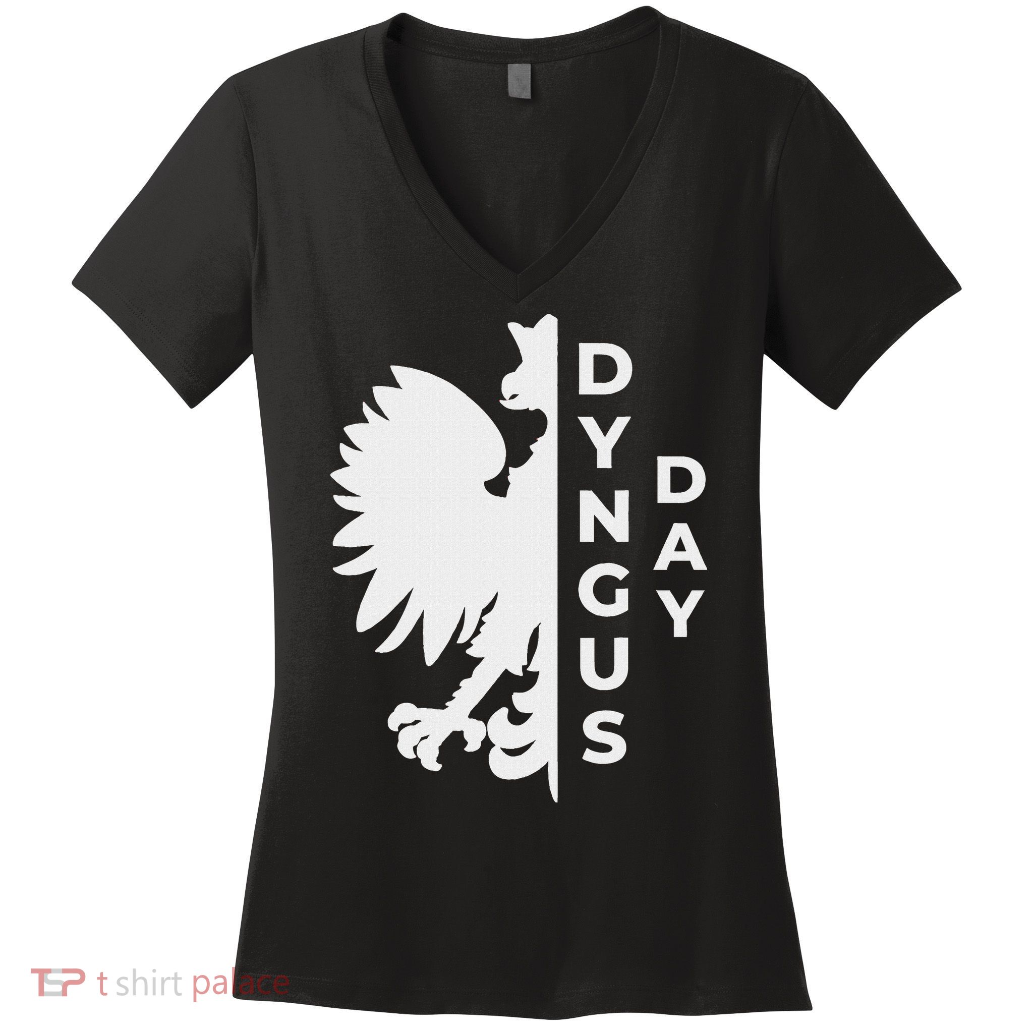 Funny Dyngus Day S Polska Eagle Polish Smigus Dyngus Women's V-Neck T-Shirt