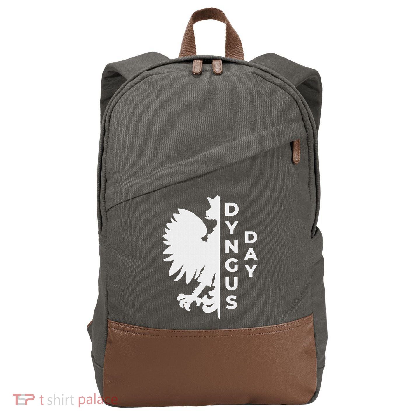 Funny Dyngus Day S Polska Eagle Polish Smigus Dyngus Cotton Canvas Backpack