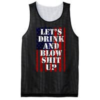 Fireworks Day Drinking Mesh Reversible Basketball Jersey Tank