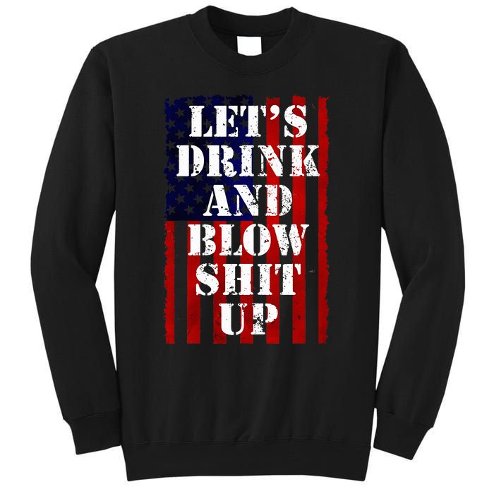 Fireworks Day Drinking Tall Sweatshirt