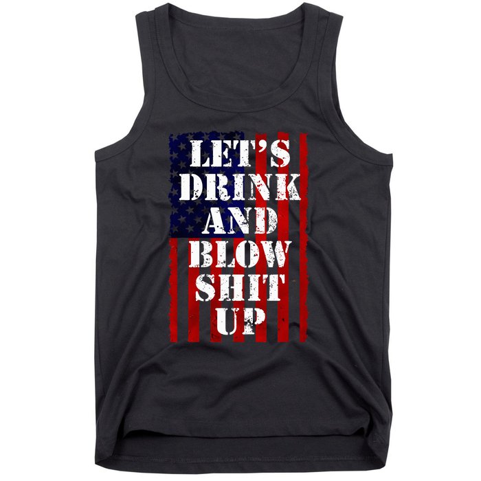 Fireworks Day Drinking Tank Top