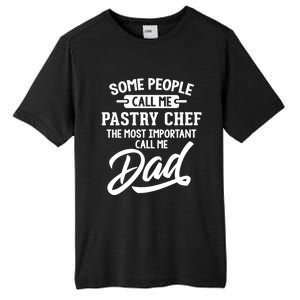 Fathers Day Design Pastry Chef Dad Cool Gift Tall Fusion ChromaSoft Performance T-Shirt